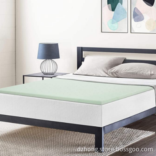 1.5" Green Tea Memory Foam Topper Twin XL